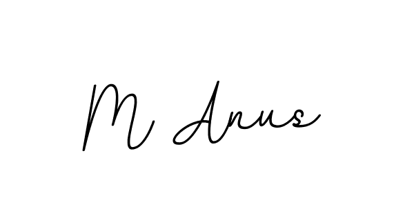 You should practise on your own different ways (BallpointsItalic-DORy9) to write your name (M Anus) in signature. don't let someone else do it for you. M Anus signature style 11 images and pictures png