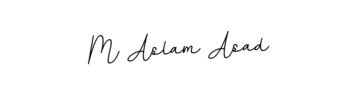 It looks lik you need a new signature style for name M Aslam Asad. Design unique handwritten (BallpointsItalic-DORy9) signature with our free signature maker in just a few clicks. M Aslam Asad signature style 11 images and pictures png