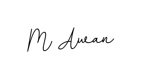 Once you've used our free online signature maker to create your best signature BallpointsItalic-DORy9 style, it's time to enjoy all of the benefits that M Awan name signing documents. M Awan signature style 11 images and pictures png