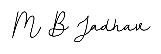 Stand out with a creative autograph for M B Jadhav. The BallpointsItalic-DORy9 styling blends modern aesthetics with classic signature flourishes. M B Jadhav signature style 11 images and pictures png