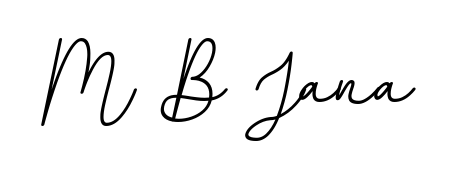 Create a beautiful signature design for name M B Jana. With this signature (BallpointsItalic-DORy9) fonts, you can make a handwritten signature for free. M B Jana signature style 11 images and pictures png