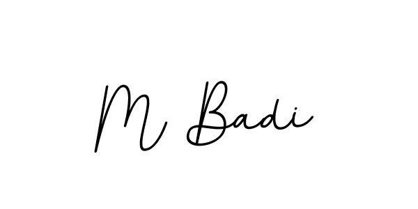 This is the best signature style for the M Badi name. Also you like these signature font (BallpointsItalic-DORy9). Mix name signature. M Badi signature style 11 images and pictures png