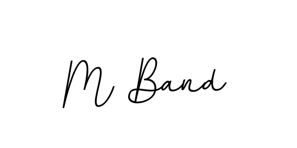 Similarly BallpointsItalic-DORy9 is the best handwritten signature design. Signature creator online .You can use it as an online autograph creator for name M Band. M Band signature style 11 images and pictures png