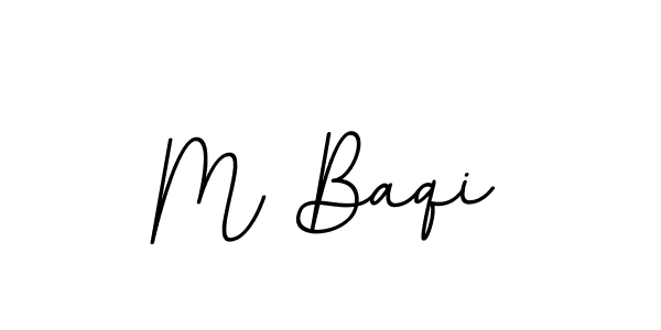 You can use this online signature creator to create a handwritten signature for the name M Baqi. This is the best online autograph maker. M Baqi signature style 11 images and pictures png