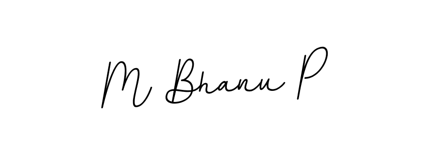 It looks lik you need a new signature style for name M Bhanu P. Design unique handwritten (BallpointsItalic-DORy9) signature with our free signature maker in just a few clicks. M Bhanu P signature style 11 images and pictures png