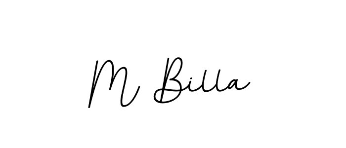 Also we have M Billa name is the best signature style. Create professional handwritten signature collection using BallpointsItalic-DORy9 autograph style. M Billa signature style 11 images and pictures png