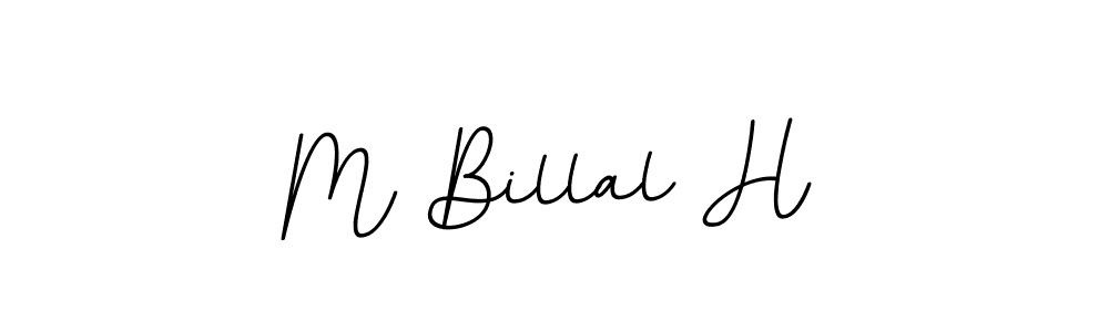 BallpointsItalic-DORy9 is a professional signature style that is perfect for those who want to add a touch of class to their signature. It is also a great choice for those who want to make their signature more unique. Get M Billal H name to fancy signature for free. M Billal H signature style 11 images and pictures png