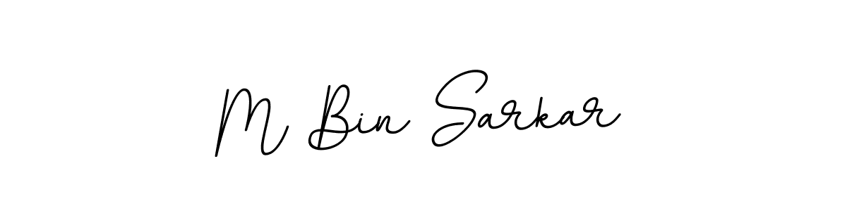 Also You can easily find your signature by using the search form. We will create M Bin Sarkar name handwritten signature images for you free of cost using BallpointsItalic-DORy9 sign style. M Bin Sarkar signature style 11 images and pictures png