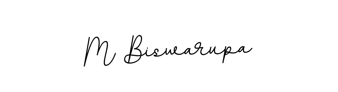 Also You can easily find your signature by using the search form. We will create M Biswarupa name handwritten signature images for you free of cost using BallpointsItalic-DORy9 sign style. M Biswarupa signature style 11 images and pictures png
