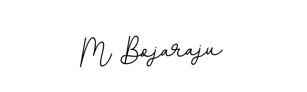 The best way (BallpointsItalic-DORy9) to make a short signature is to pick only two or three words in your name. The name M Bojaraju include a total of six letters. For converting this name. M Bojaraju signature style 11 images and pictures png