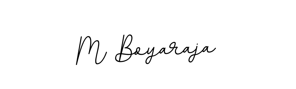 How to make M Boyaraja signature? BallpointsItalic-DORy9 is a professional autograph style. Create handwritten signature for M Boyaraja name. M Boyaraja signature style 11 images and pictures png