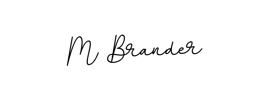 Make a beautiful signature design for name M Brander. Use this online signature maker to create a handwritten signature for free. M Brander signature style 11 images and pictures png