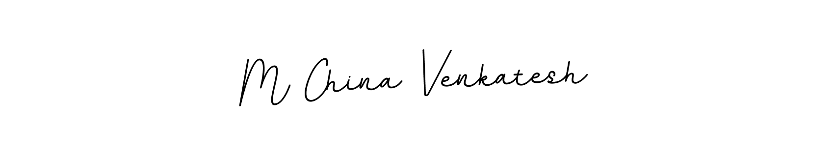 Similarly BallpointsItalic-DORy9 is the best handwritten signature design. Signature creator online .You can use it as an online autograph creator for name M China Venkatesh. M China Venkatesh signature style 11 images and pictures png