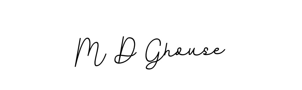 Also we have M D Ghouse name is the best signature style. Create professional handwritten signature collection using BallpointsItalic-DORy9 autograph style. M D Ghouse signature style 11 images and pictures png