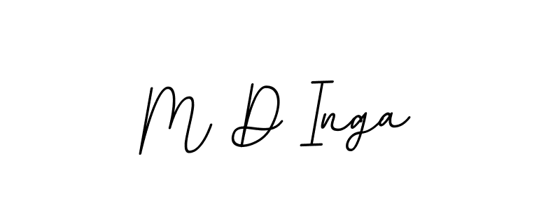 Make a beautiful signature design for name M D Inga. Use this online signature maker to create a handwritten signature for free. M D Inga signature style 11 images and pictures png