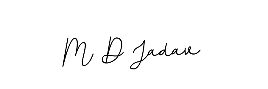 Make a beautiful signature design for name M D Jadav. Use this online signature maker to create a handwritten signature for free. M D Jadav signature style 11 images and pictures png