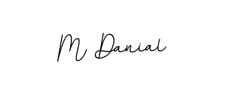 Also we have M Danial name is the best signature style. Create professional handwritten signature collection using BallpointsItalic-DORy9 autograph style. M Danial signature style 11 images and pictures png