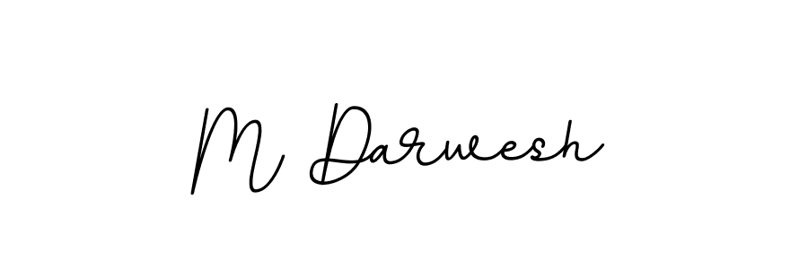 Also we have M Darwesh name is the best signature style. Create professional handwritten signature collection using BallpointsItalic-DORy9 autograph style. M Darwesh signature style 11 images and pictures png