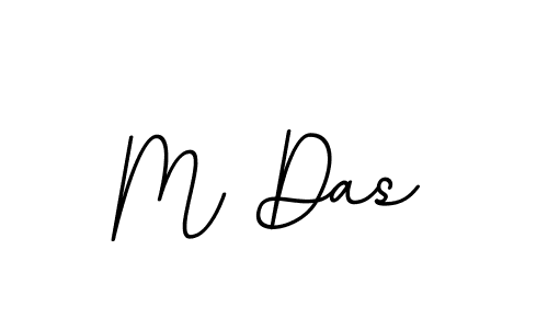 How to make M Das signature? BallpointsItalic-DORy9 is a professional autograph style. Create handwritten signature for M Das name. M Das signature style 11 images and pictures png