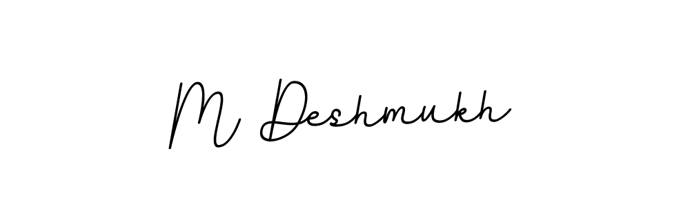 if you are searching for the best signature style for your name M Deshmukh. so please give up your signature search. here we have designed multiple signature styles  using BallpointsItalic-DORy9. M Deshmukh signature style 11 images and pictures png