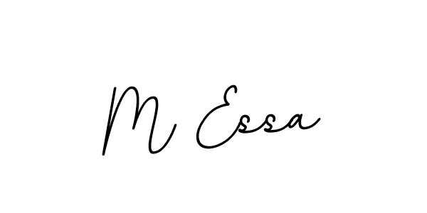 M Essa stylish signature style. Best Handwritten Sign (BallpointsItalic-DORy9) for my name. Handwritten Signature Collection Ideas for my name M Essa. M Essa signature style 11 images and pictures png