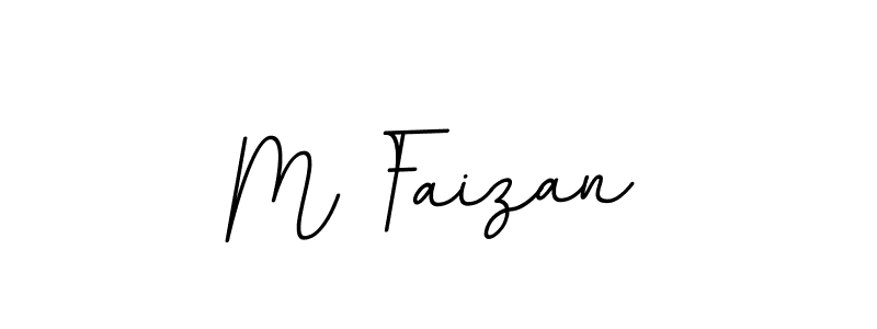 Make a beautiful signature design for name M Faizan. Use this online signature maker to create a handwritten signature for free. M Faizan signature style 11 images and pictures png