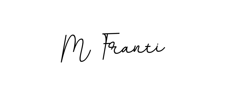 BallpointsItalic-DORy9 is a professional signature style that is perfect for those who want to add a touch of class to their signature. It is also a great choice for those who want to make their signature more unique. Get M Franti name to fancy signature for free. M Franti signature style 11 images and pictures png