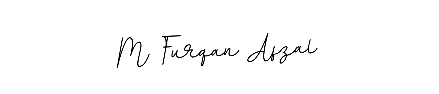 Create a beautiful signature design for name M Furqan Afzal. With this signature (BallpointsItalic-DORy9) fonts, you can make a handwritten signature for free. M Furqan Afzal signature style 11 images and pictures png