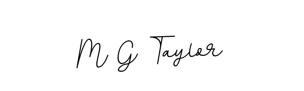 How to make M G Taylor name signature. Use BallpointsItalic-DORy9 style for creating short signs online. This is the latest handwritten sign. M G Taylor signature style 11 images and pictures png