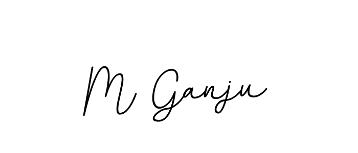 This is the best signature style for the M Ganju name. Also you like these signature font (BallpointsItalic-DORy9). Mix name signature. M Ganju signature style 11 images and pictures png