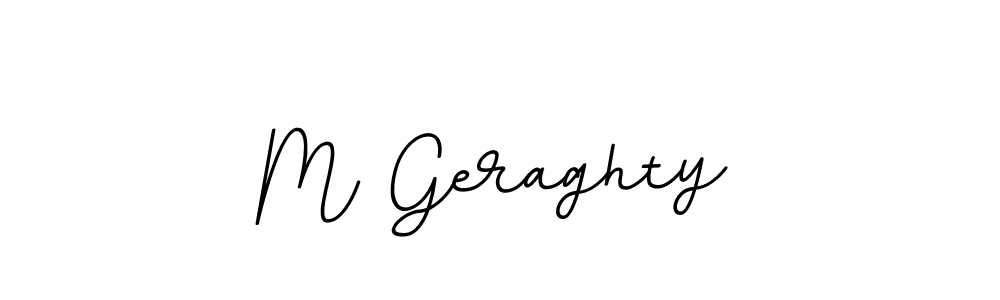 How to make M Geraghty signature? BallpointsItalic-DORy9 is a professional autograph style. Create handwritten signature for M Geraghty name. M Geraghty signature style 11 images and pictures png