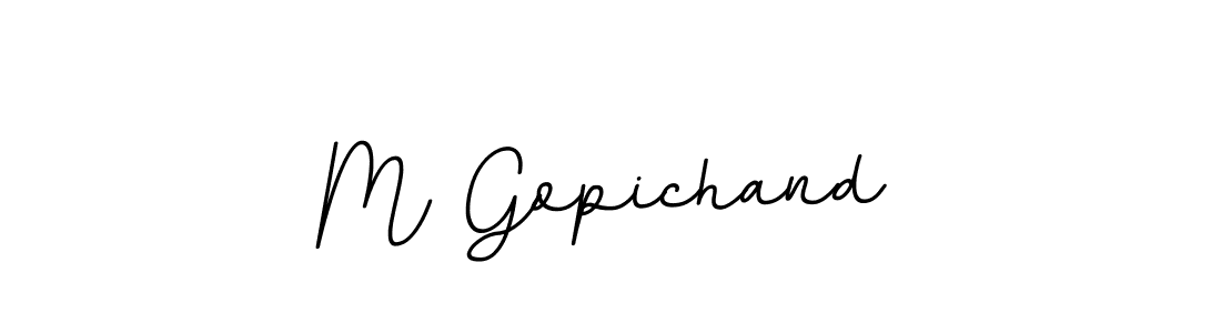 It looks lik you need a new signature style for name M Gopichand. Design unique handwritten (BallpointsItalic-DORy9) signature with our free signature maker in just a few clicks. M Gopichand signature style 11 images and pictures png