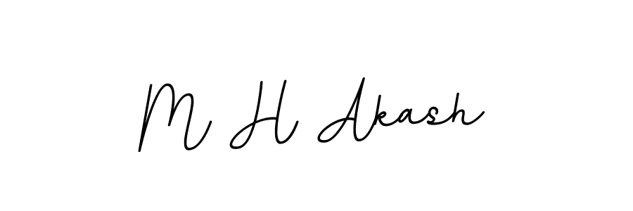 How to Draw M H Akash signature style? BallpointsItalic-DORy9 is a latest design signature styles for name M H Akash. M H Akash signature style 11 images and pictures png