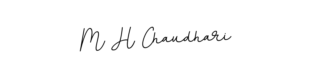 How to make M H Chaudhari signature? BallpointsItalic-DORy9 is a professional autograph style. Create handwritten signature for M H Chaudhari name. M H Chaudhari signature style 11 images and pictures png