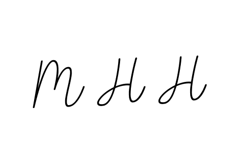 This is the best signature style for the M H H name. Also you like these signature font (BallpointsItalic-DORy9). Mix name signature. M H H signature style 11 images and pictures png