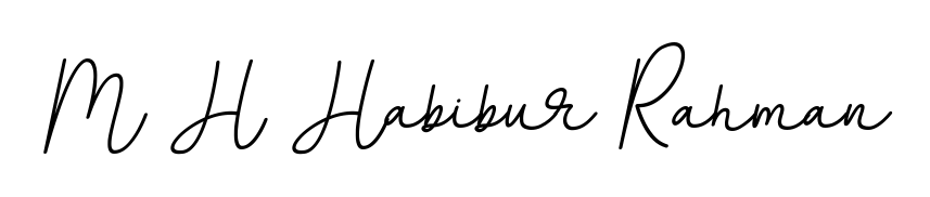 How to Draw M H Habibur Rahman signature style? BallpointsItalic-DORy9 is a latest design signature styles for name M H Habibur Rahman. M H Habibur Rahman signature style 11 images and pictures png