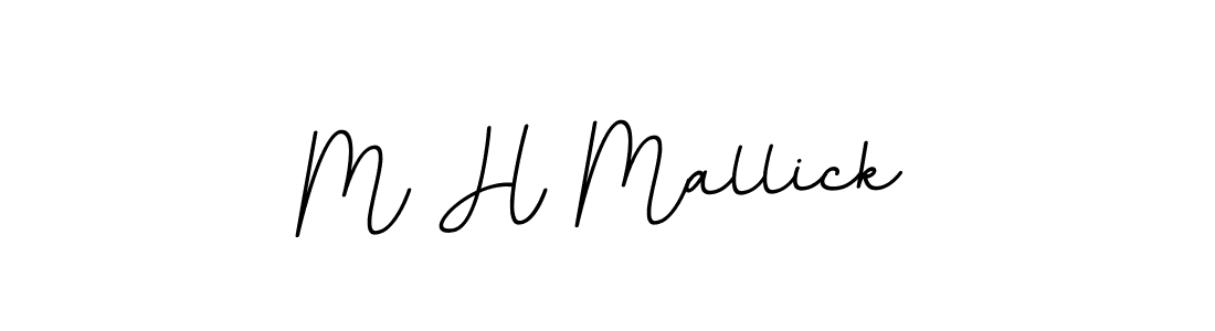 if you are searching for the best signature style for your name M H Mallick. so please give up your signature search. here we have designed multiple signature styles  using BallpointsItalic-DORy9. M H Mallick signature style 11 images and pictures png