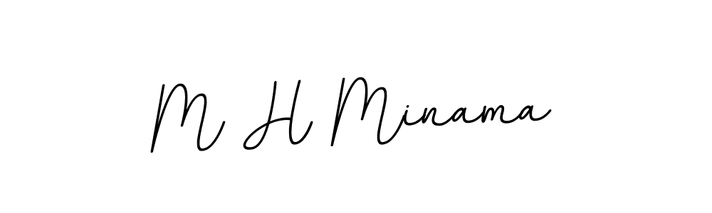 Here are the top 10 professional signature styles for the name M H Minama. These are the best autograph styles you can use for your name. M H Minama signature style 11 images and pictures png