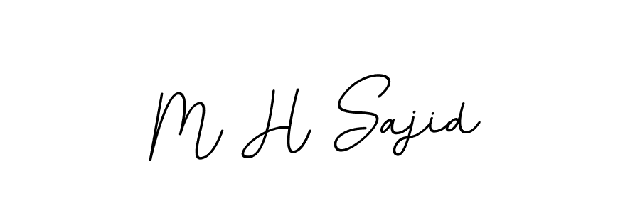 Check out images of Autograph of M H Sajid name. Actor M H Sajid Signature Style. BallpointsItalic-DORy9 is a professional sign style online. M H Sajid signature style 11 images and pictures png