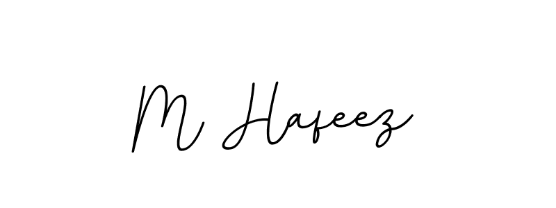 M Hafeez stylish signature style. Best Handwritten Sign (BallpointsItalic-DORy9) for my name. Handwritten Signature Collection Ideas for my name M Hafeez. M Hafeez signature style 11 images and pictures png