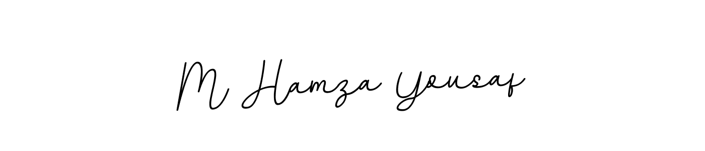 It looks lik you need a new signature style for name M Hamza Yousaf. Design unique handwritten (BallpointsItalic-DORy9) signature with our free signature maker in just a few clicks. M Hamza Yousaf signature style 11 images and pictures png