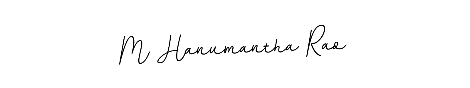 How to make M Hanumantha Rao name signature. Use BallpointsItalic-DORy9 style for creating short signs online. This is the latest handwritten sign. M Hanumantha Rao signature style 11 images and pictures png