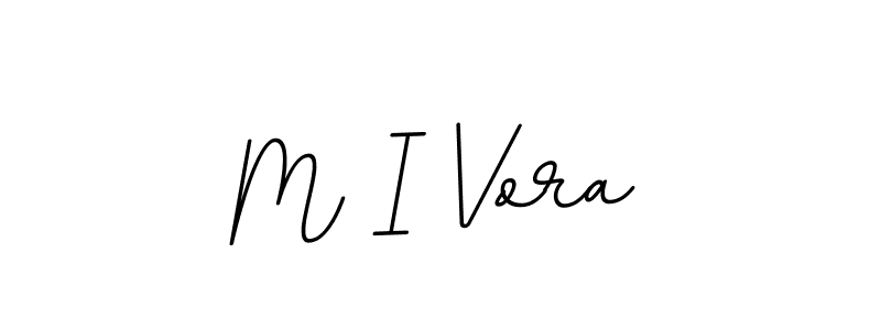 It looks lik you need a new signature style for name M I Vora. Design unique handwritten (BallpointsItalic-DORy9) signature with our free signature maker in just a few clicks. M I Vora signature style 11 images and pictures png