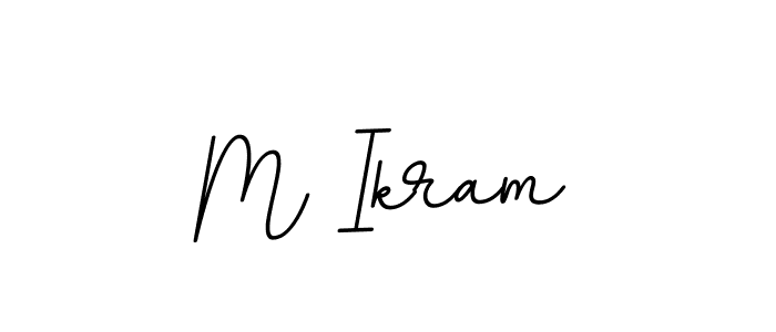 It looks lik you need a new signature style for name M Ikram. Design unique handwritten (BallpointsItalic-DORy9) signature with our free signature maker in just a few clicks. M Ikram signature style 11 images and pictures png