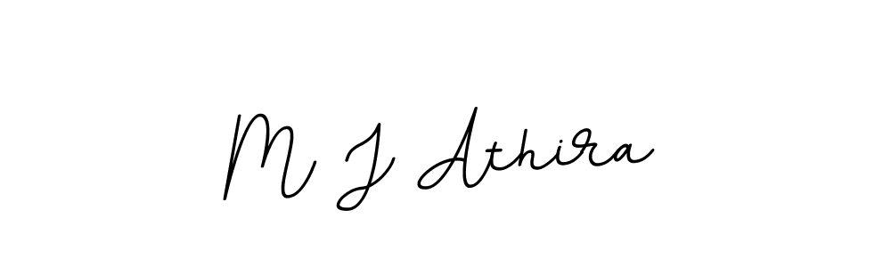 How to make M J Athira signature? BallpointsItalic-DORy9 is a professional autograph style. Create handwritten signature for M J Athira name. M J Athira signature style 11 images and pictures png