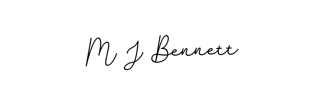 Also You can easily find your signature by using the search form. We will create M J Bennett name handwritten signature images for you free of cost using BallpointsItalic-DORy9 sign style. M J Bennett signature style 11 images and pictures png