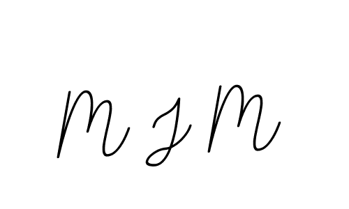 Create a beautiful signature design for name M J M. With this signature (BallpointsItalic-DORy9) fonts, you can make a handwritten signature for free. M J M signature style 11 images and pictures png