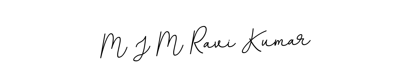 Make a beautiful signature design for name M J M Ravi Kumar. Use this online signature maker to create a handwritten signature for free. M J M Ravi Kumar signature style 11 images and pictures png