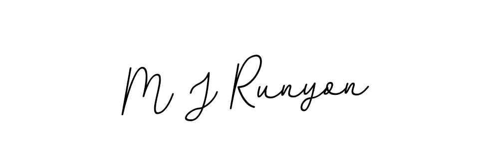 You can use this online signature creator to create a handwritten signature for the name M J Runyon. This is the best online autograph maker. M J Runyon signature style 11 images and pictures png