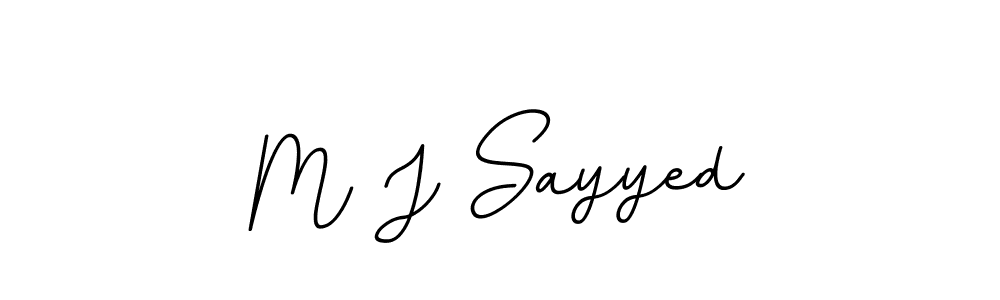 Also we have M J Sayyed name is the best signature style. Create professional handwritten signature collection using BallpointsItalic-DORy9 autograph style. M J Sayyed signature style 11 images and pictures png